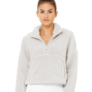 Alo Yoga Shanti Half Zip Sherpa